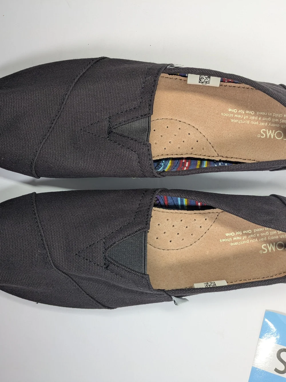TOMS Men’s Classic Black Slip-On Shoes
